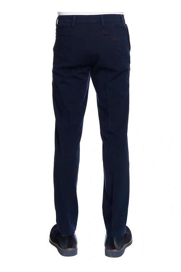 Slim Fit Dar Paça Mavi Erkek Pantolon 36272-0005 - 4