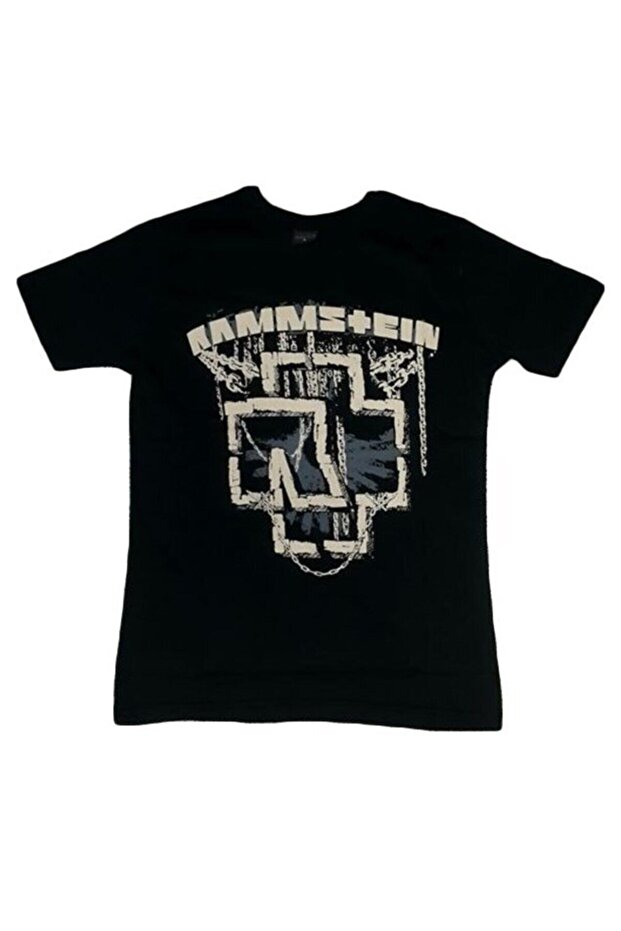 Rammstein Printed Unisex 100% Cotton Black T-Shirt