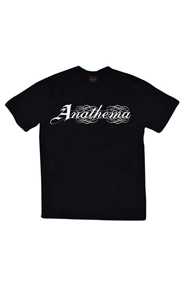 Anathema Printed Unisex 100% Cotton Black T-Shirt