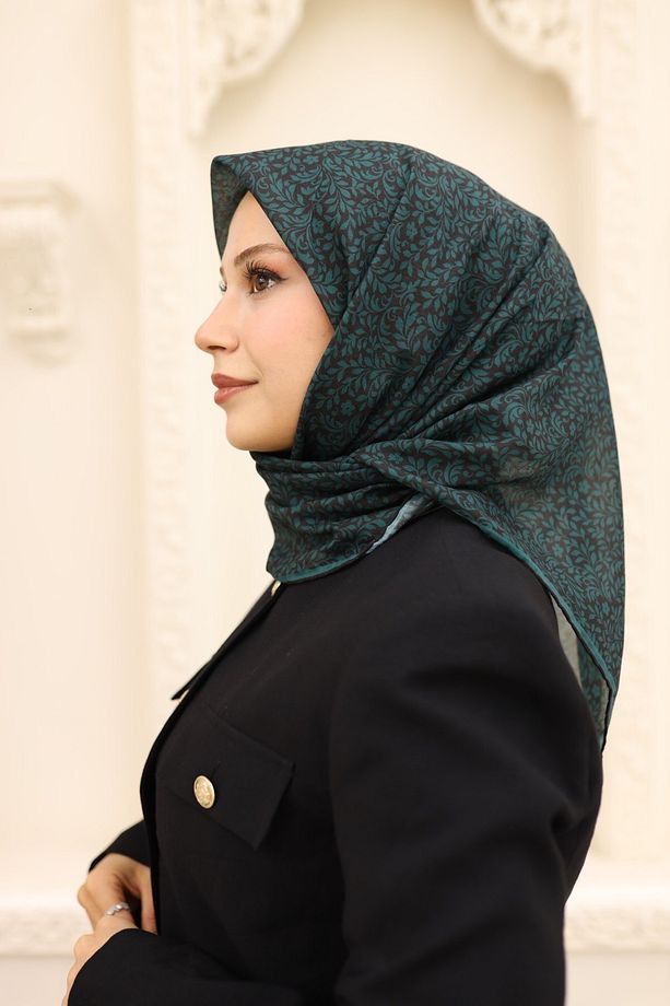 Çitlembik Desen Soft Pamuk Eşarp - 2