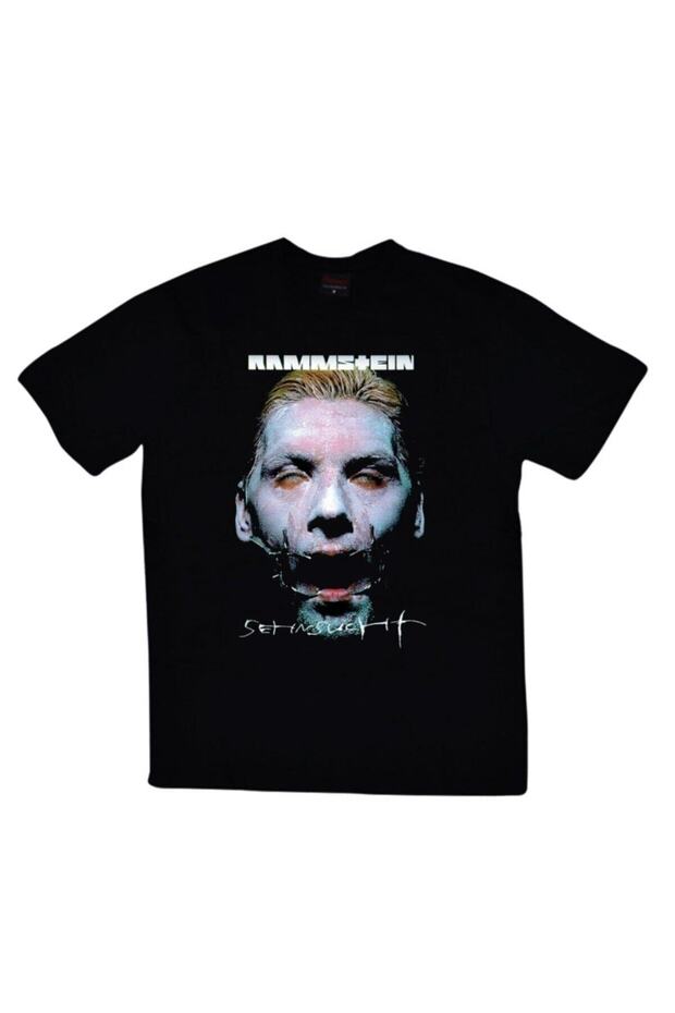 Rammstein Printed Unisex 100% Cotton Black T-Shirt