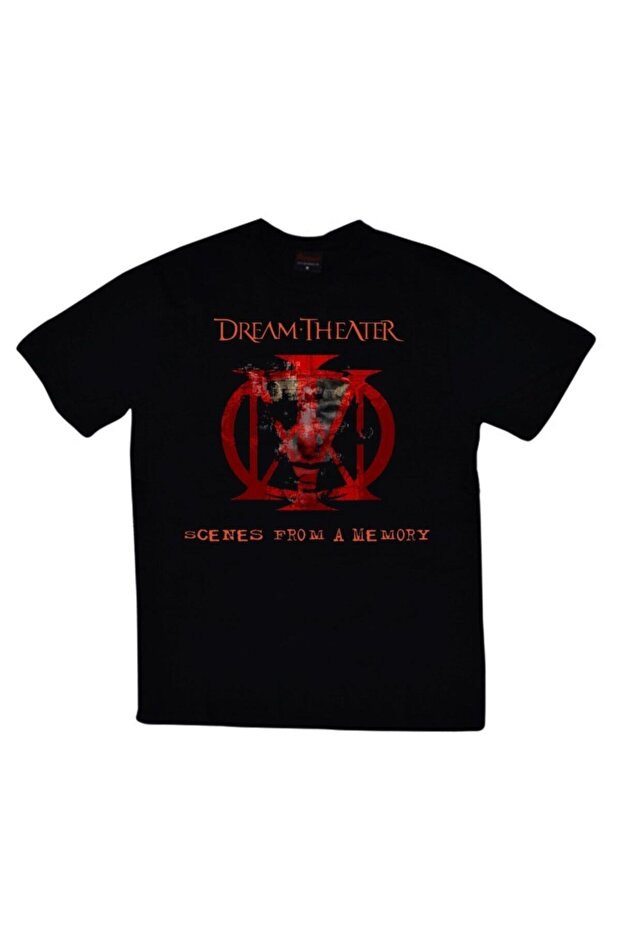 Dream Theater Printed Unisex Black 100% Cotton T-Shirt