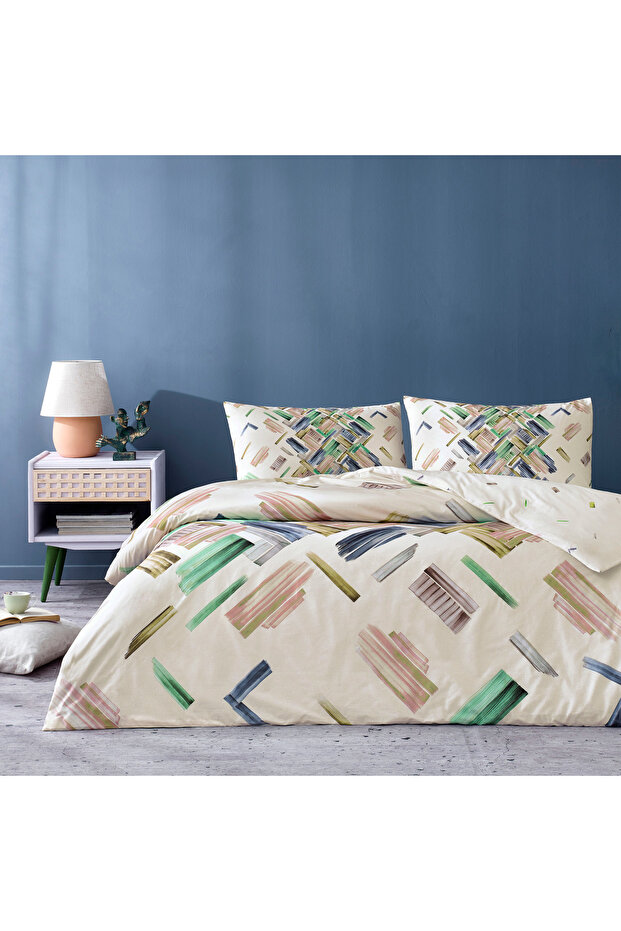 طقم مفروشات فردية من CROWN RANFORCE مقاس 160 × 220 سم