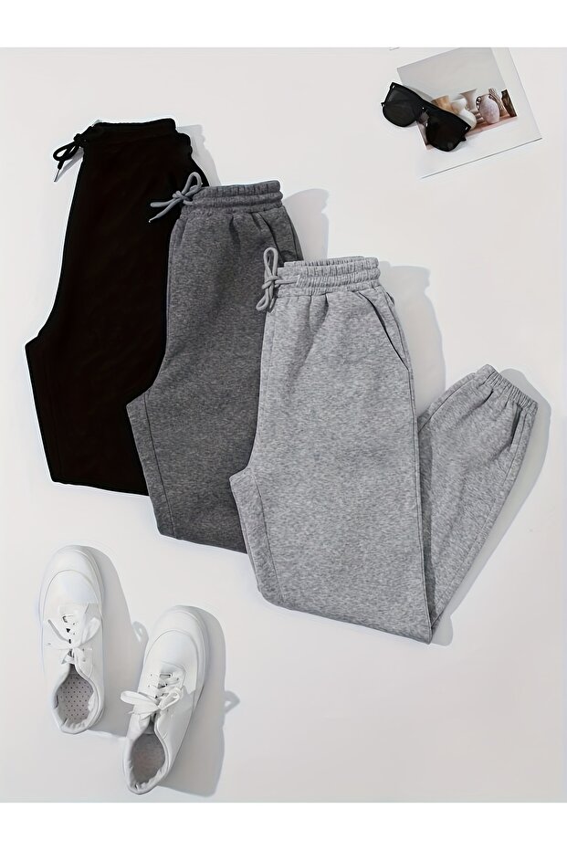 Cotton-Polyester Sweatpants - 1