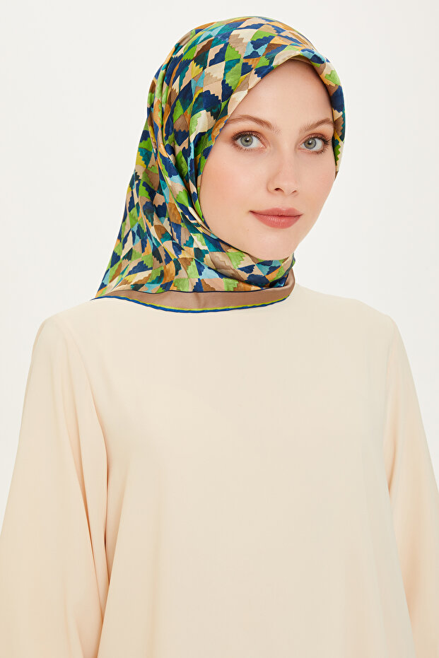Armine Silk Scarf 9214D (Sura)-34