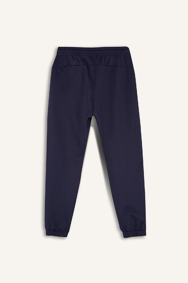 DeFactoFit Sporcu Jogger Eşofman Altı Standart Fit Basic Düz Cepli Beli Paçası Lastikli D3742AX24WN - 8
