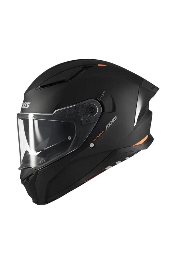 Panther A1 Mat Siyah Kapalı Kask - 1