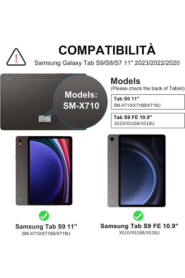 Galaxy Tab S9 Fe/s10 Fe Uyumlu 10.9 Kablosuz Kalem Bölmeli Bluetooth Türkçe Q Klavyeli Tablet Kılıfı - 3