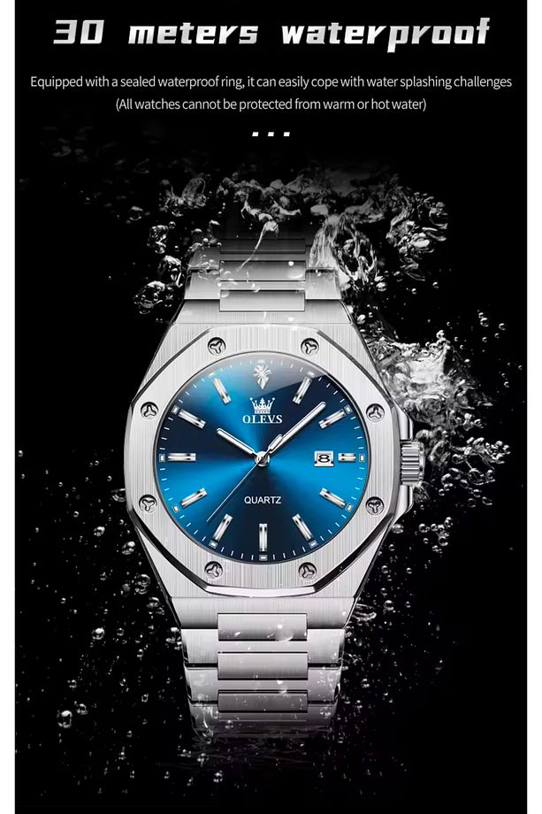 LÜX HUBLOT MODEL ÇELİK KOL SAATİ YENİ  MODEL 4 - 4