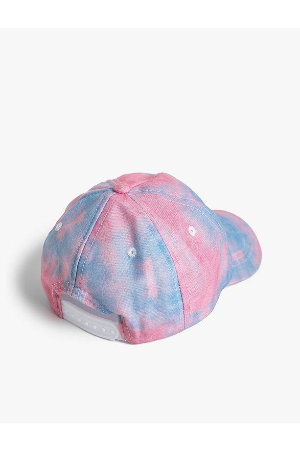 Cap Şapka Aplike Detaylı Batik Desenli - 2