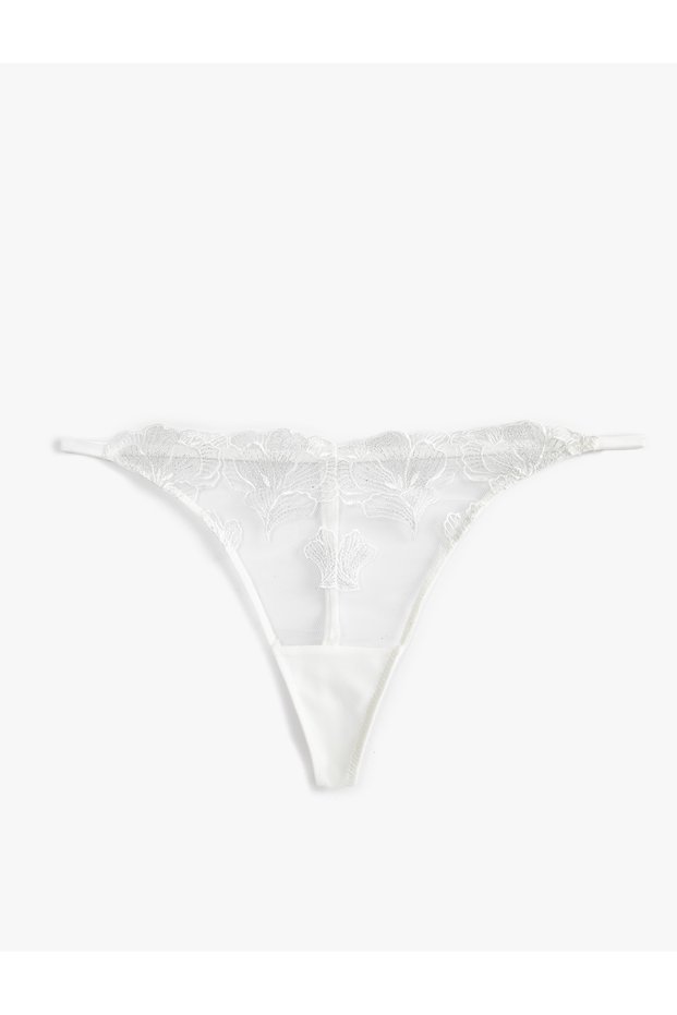 String Panties Lace Floral