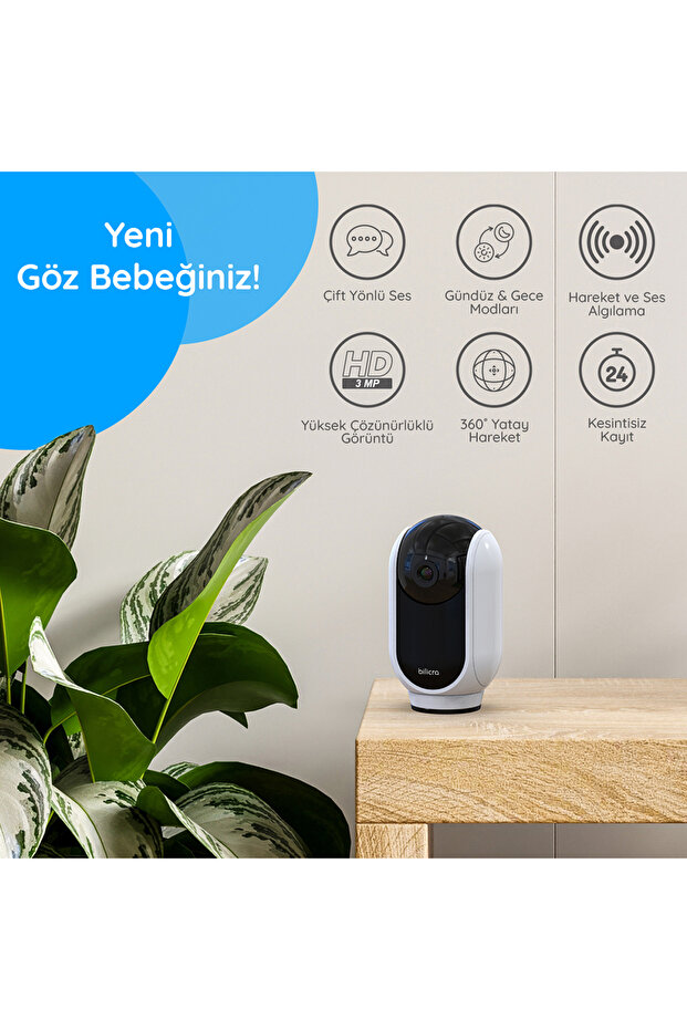 Iris 3mp 360° Akıllı Kamera - 3