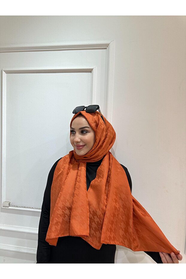 شال جاكار بنمط مخرم - 2