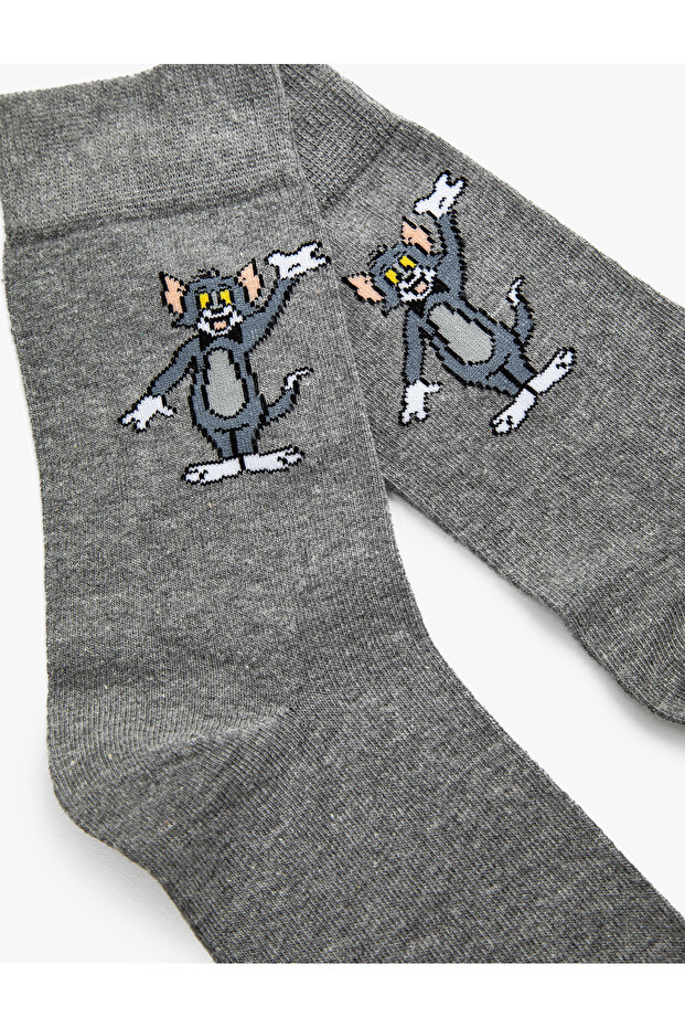 Tom and Jerry Socket Socks Licensed Printed