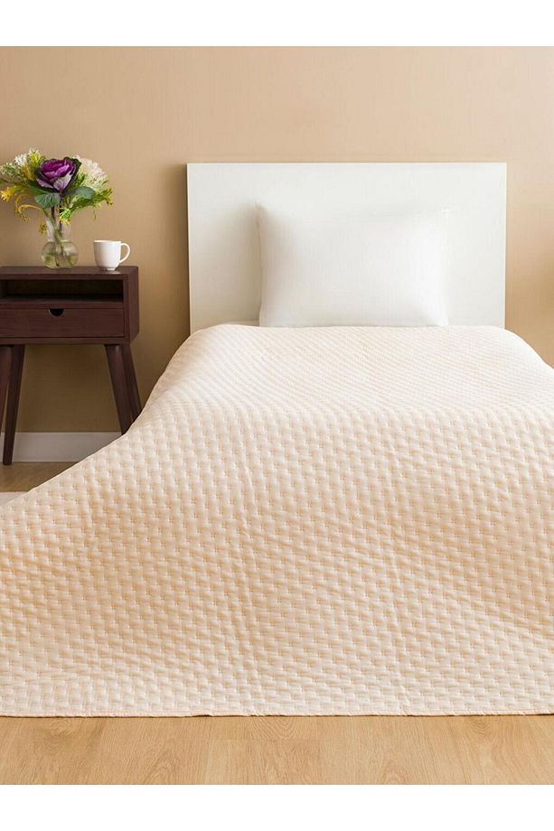 LCW HOME Desenli Tek Kişilik Yatak Örtüsü 160x220 Cm (S4) - 1