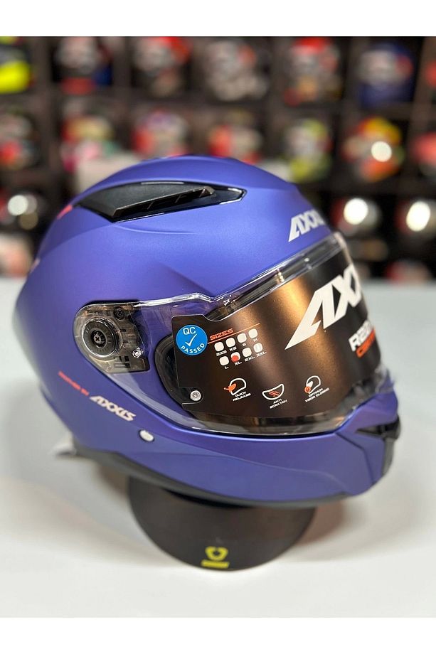 Panther Sv Solıd A7 Matt Blue Tam Kapalı Kask - 6