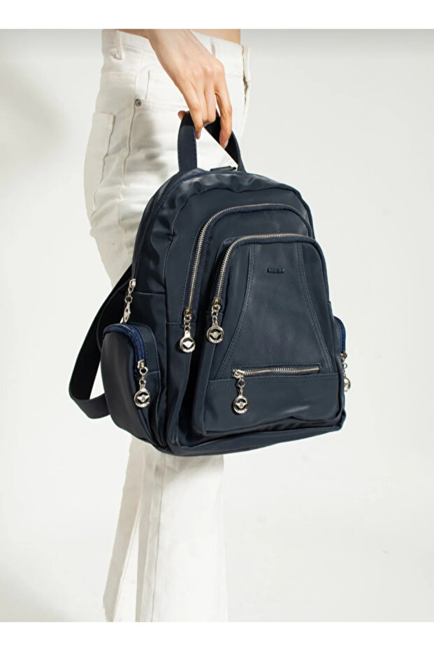 Mega Multi-Compartment Parachute Fabric Backpack - 1