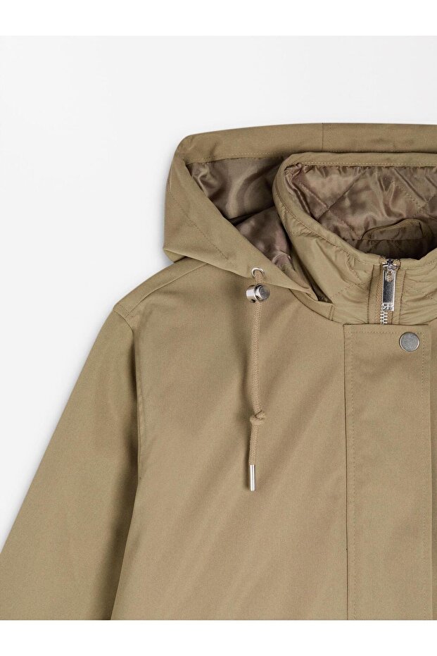 Kapüşonlu Parka - 7