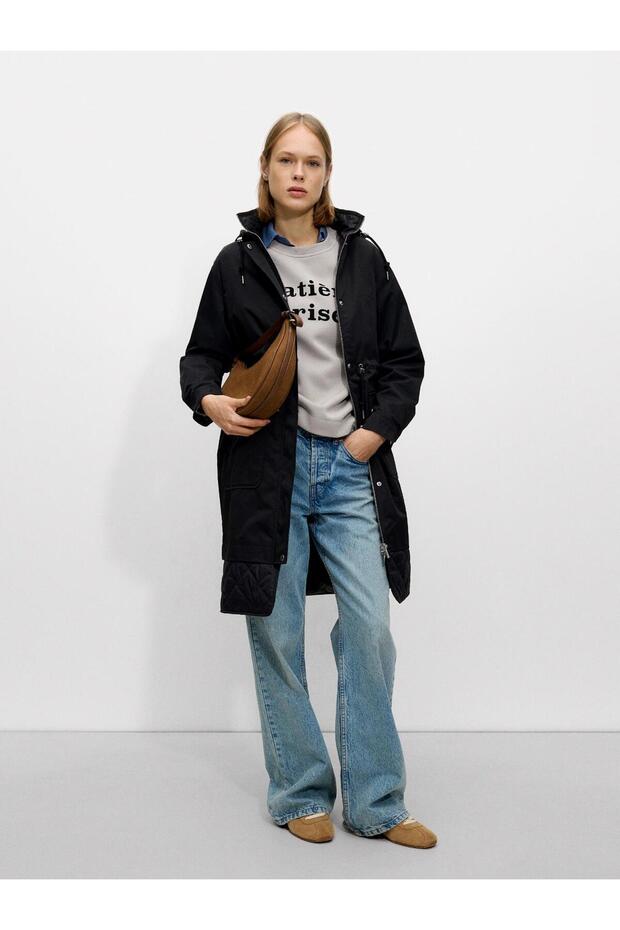 Kapüşonlu Parka - 1