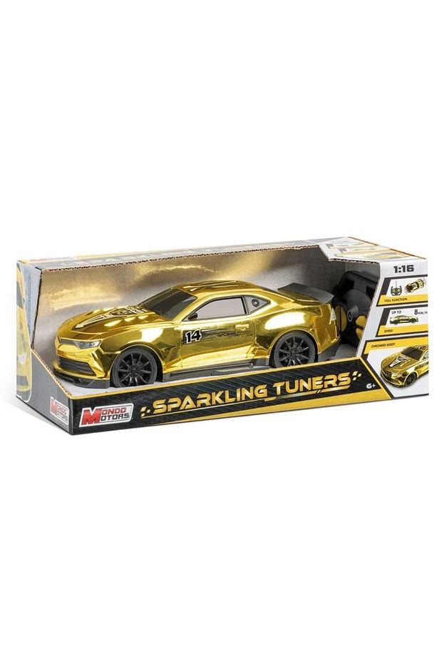 Sparkling Tuners 1/16 Altın 27MHZ Kumandalı Araba - 4