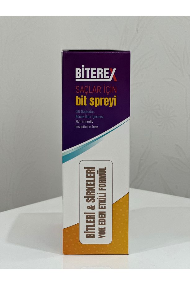 Biterex Bit Spreyi 100 ml Tto Bit Şampuanı Çelik Tarak Hediyeli - 4