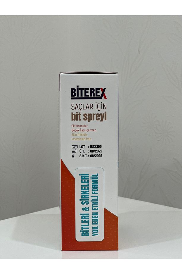 Biterex Bit Spreyi 100 ml Tto Bit Şampuanı Çelik Tarak Hediyeli - 3