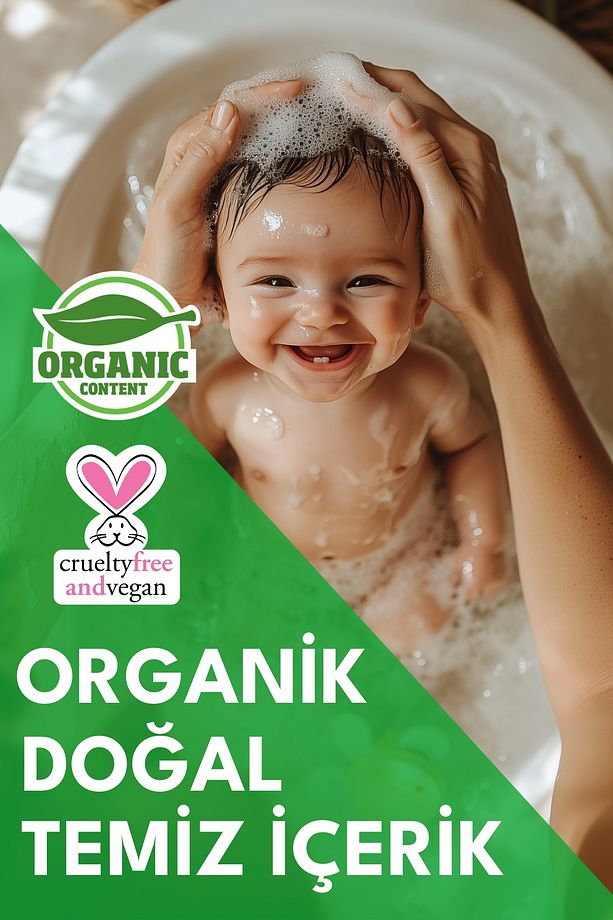 Organik Saç Ve Vücut Şampuanı 200 ml - 3