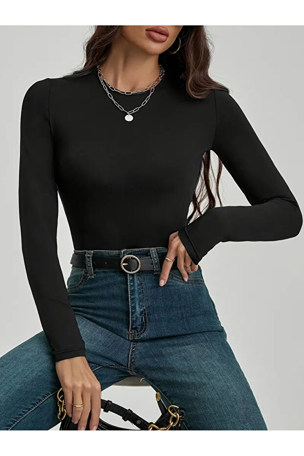 Elastično Bodi dugih rukava - 3