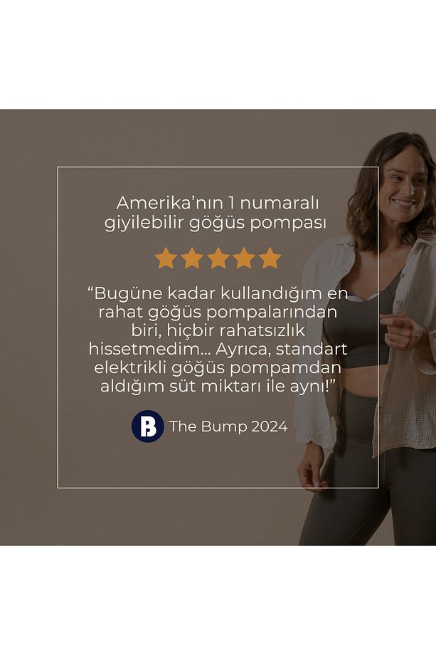 Giyilebilir Tekli Göğüs Pompası - 5