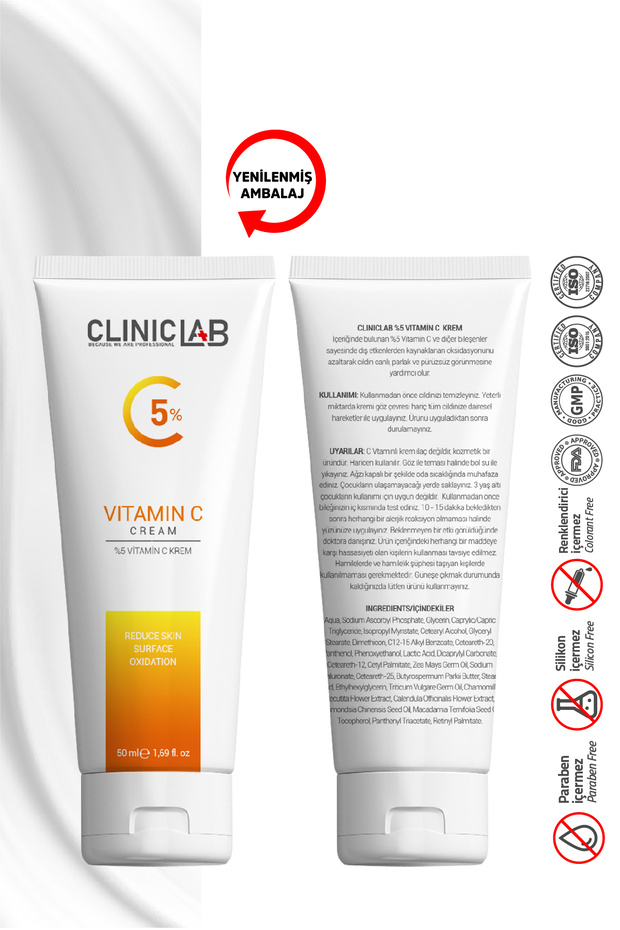 Vitamin C İçeren Aydınlatıcı Ve Canlandırıcı Krem 50 ml - 6