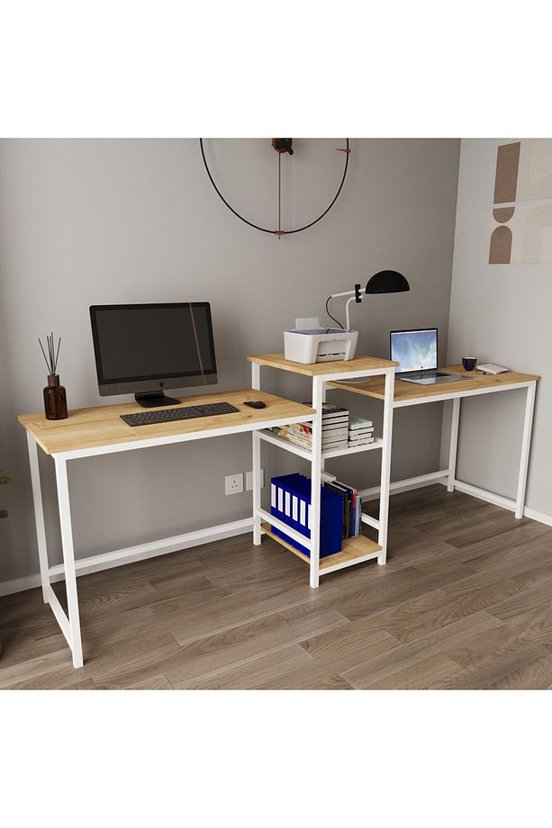 Duodesk 2 Kişilik Çalışma Masası - 1