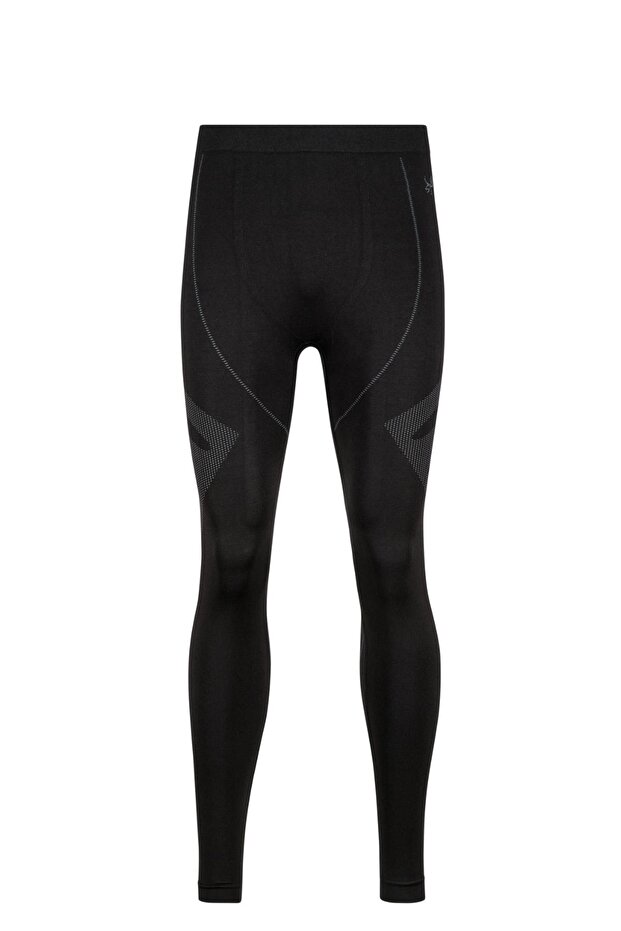 Erkek Heatwave Seamless Baselayer Alt İçlik Siyah/Gri - 1