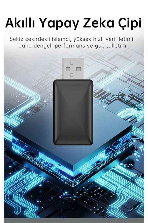 Mini Pro Duo 2in 1  Araç Kiti Wireless/Kablosuz Carplay ve Android Auto Adaptörü - 4
