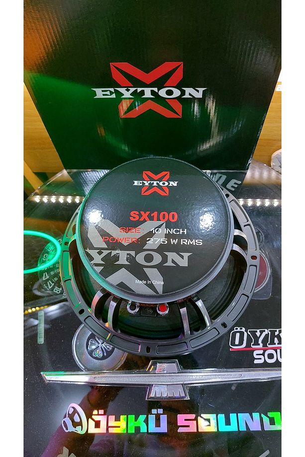 BEKLENEN ÜRÜN EYTON SX100 MODELİ 25CM MİDRANGE 275RMS.KURŞUN GÖBEK - 7