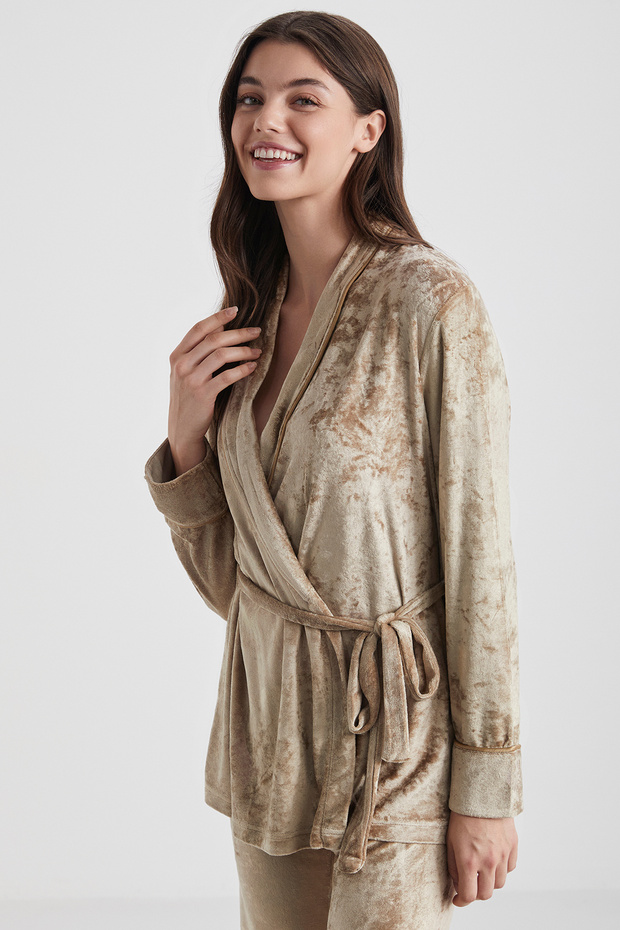 Yumuşak dokulu pijama takımı - 2
