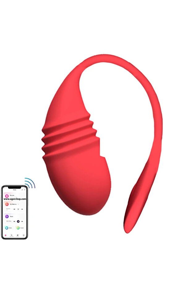 Vulse App-Controlleds Thrusting & Vibrating Egg Vibratör - 1