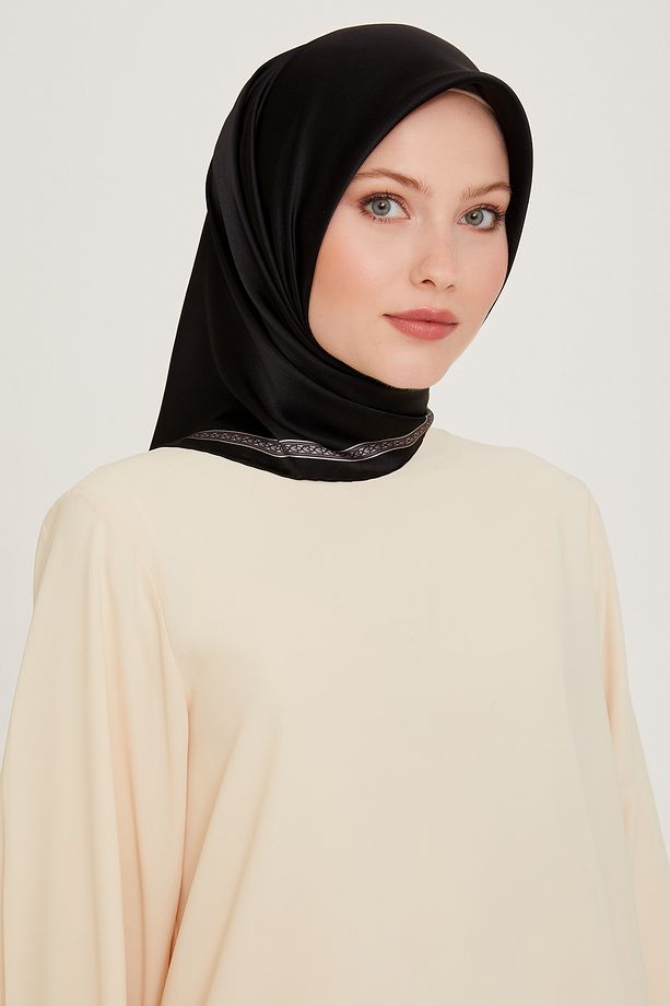 ARMİNE İPEK EŞARP 9259D (TWİLL)-82 - 1
