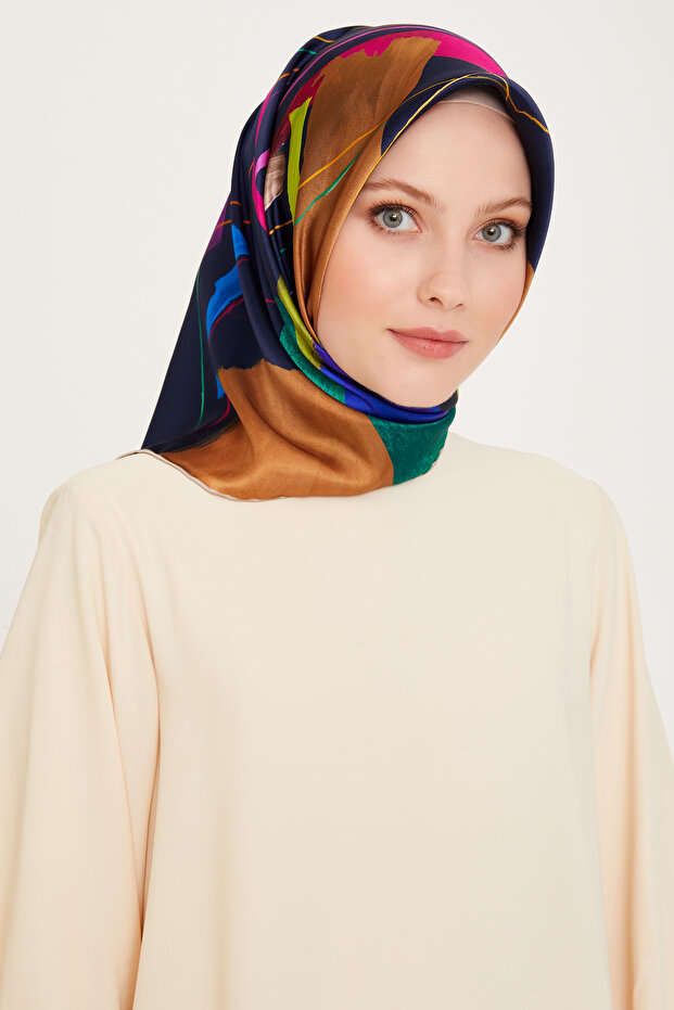 Armine Silk Scarf 9241D (Sura)-80