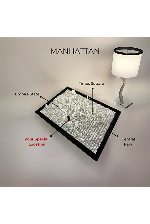 3D ROMA Harita Tablo - 5