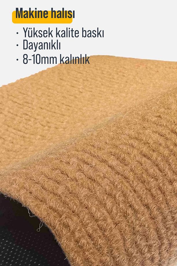 Kapı Önü Halı Paspas Renkli Hello Desenli 40 x 60 cm - 3