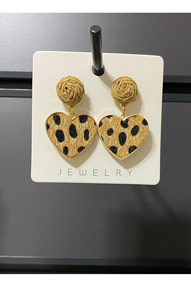 أقراط قلب الفهد - 1