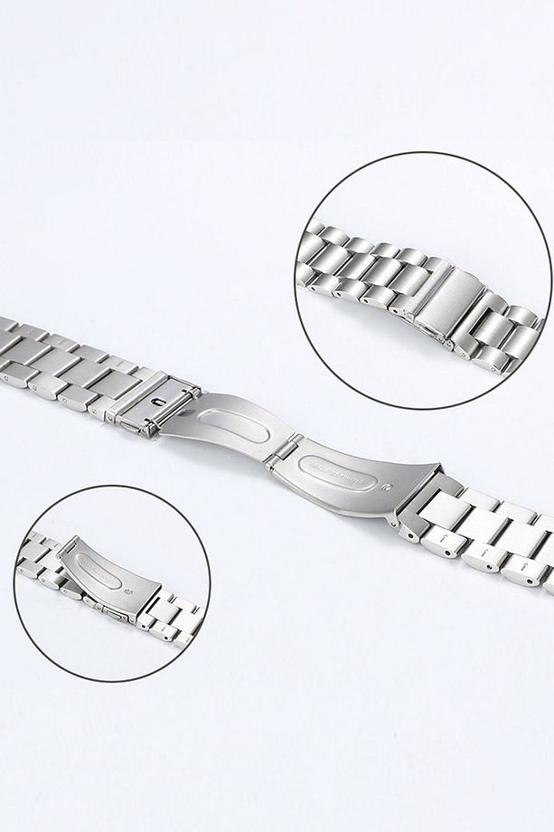 Huawei Watch Gt5 Gt4 Gt3 Gt2 Gt2e - Gt5 Pro Gt3 Pro Gt2 Pro (46MM) Metal Çelik Bakla Kordon Kayış - 5