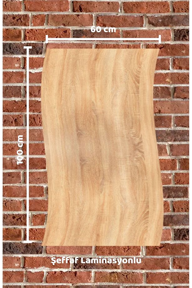 Mutfak Tezgah Arası Ahşap Desen Yapışkanlı Folyo 60 Cm X 1 Metre - 2