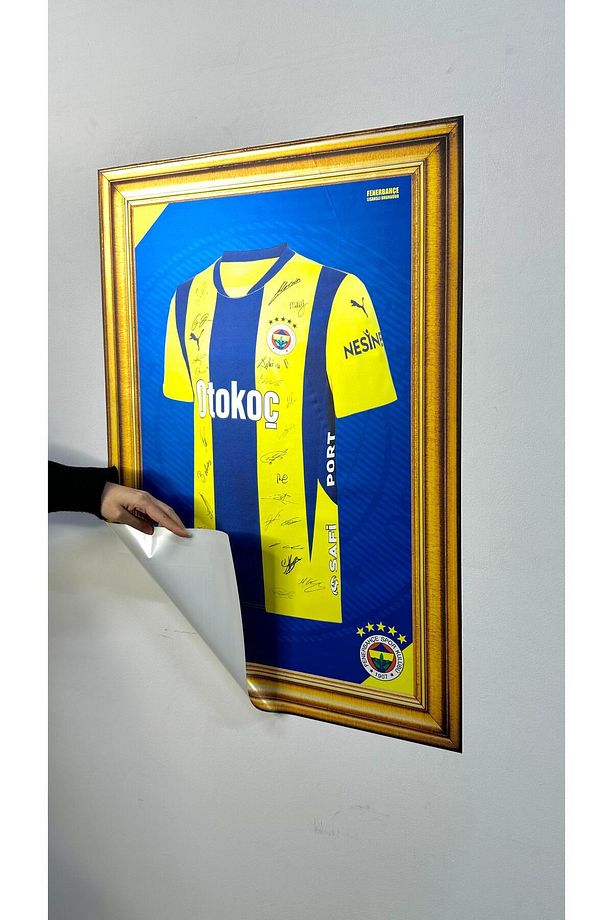ODYAK STATIKIUM 2024-2025 FORMA TABLO İMZALI 56X80 CM STATİK KAĞIT YAPIŞKANSIZ LİSANSLI ÜRÜN - 5