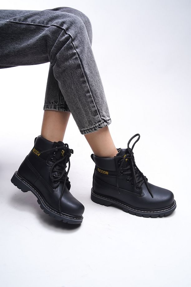 SİYAH Unisex BOT 0012923 - 3