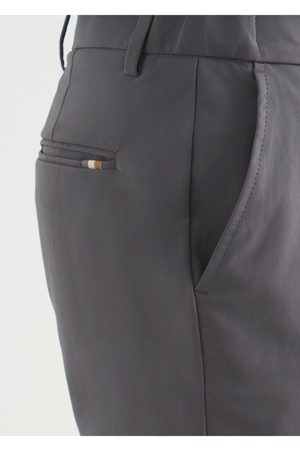 Gri Renk Formal Şort - 4