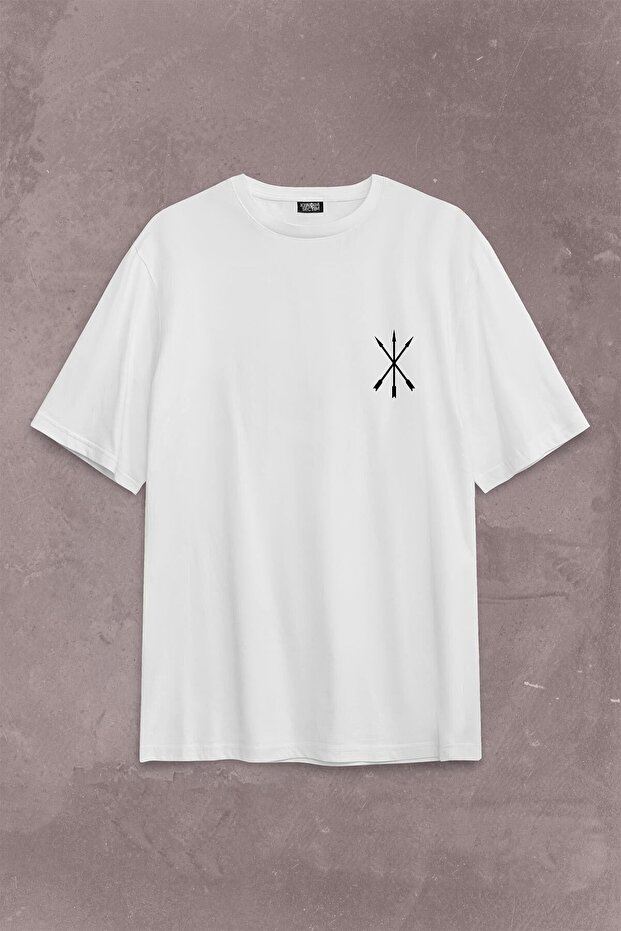 Unisex Oversize T-Shirt - Adygea Circassian Flag, Back Front Printed