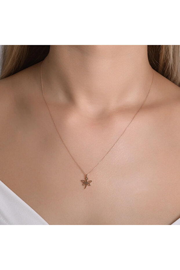 Kelebek Altın Kolye - 1