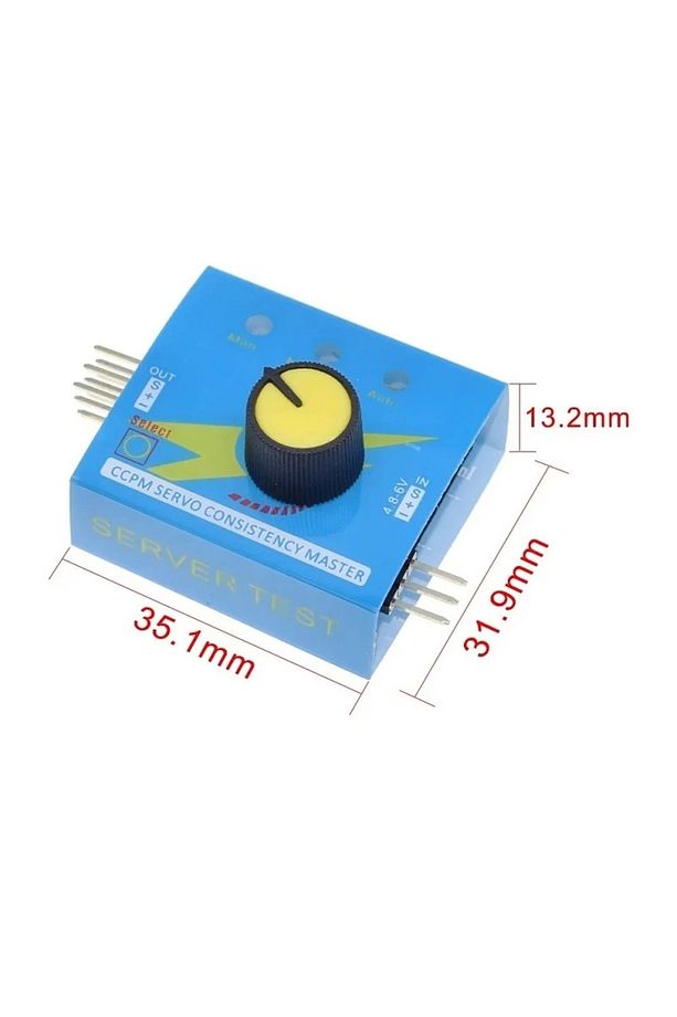 Servo Motor Tester (3 Kanal Dijital Multi Servo Esc Test Cihazı) - 6