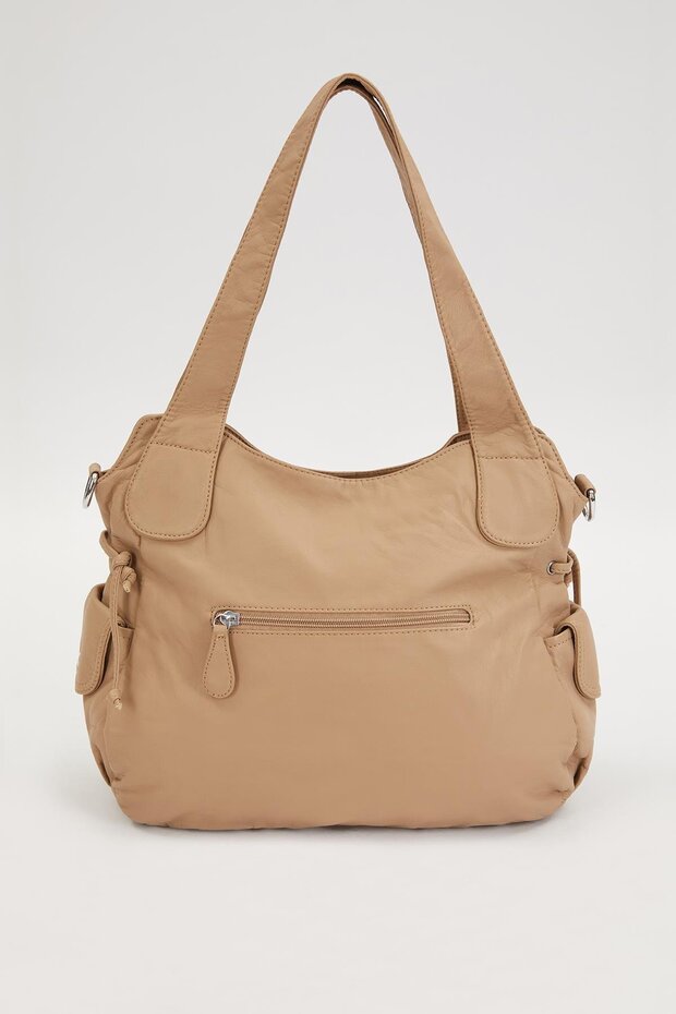 حقيبة كتف بنمط القهوة - 5